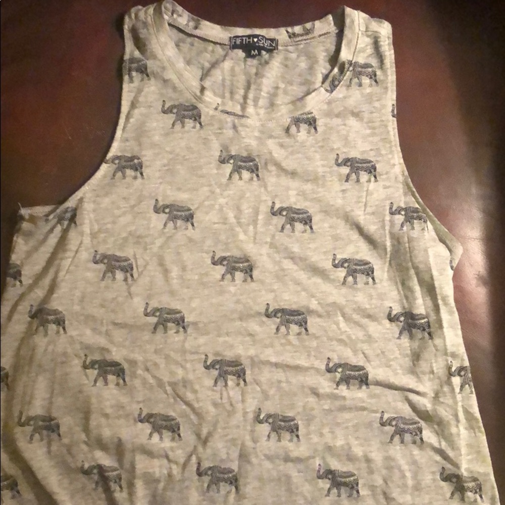 Medium Elephant tank top